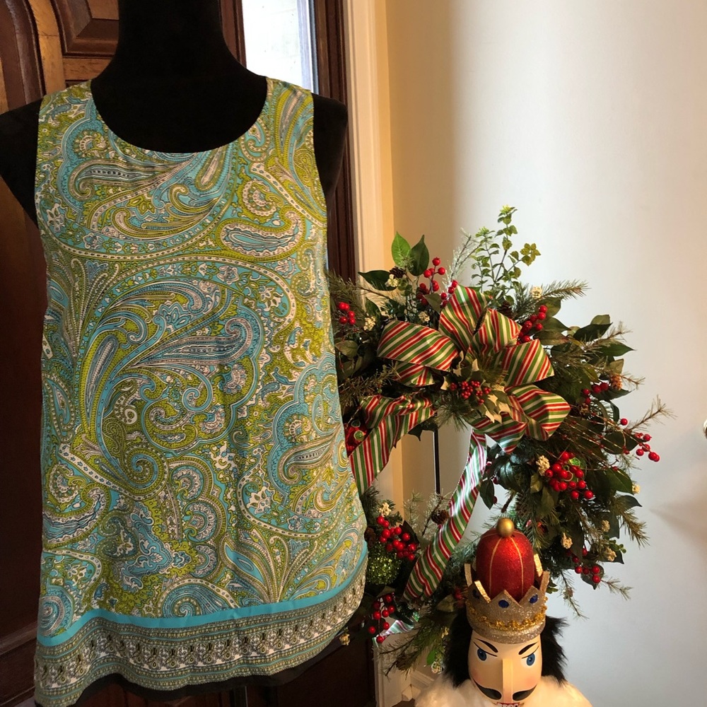 Michael Kors paisley tank!